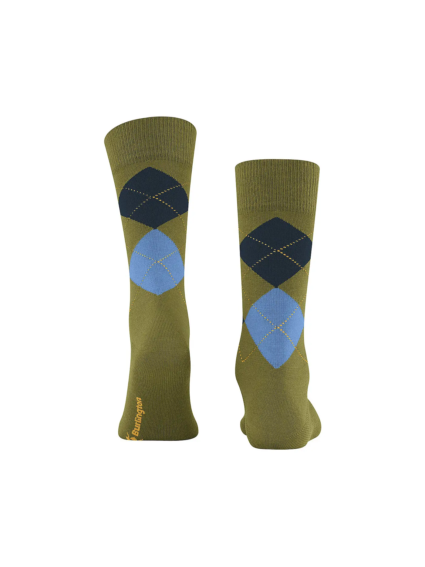 BURLINGTON | Herren Socken EDINBURGH 40-46 curry | olive